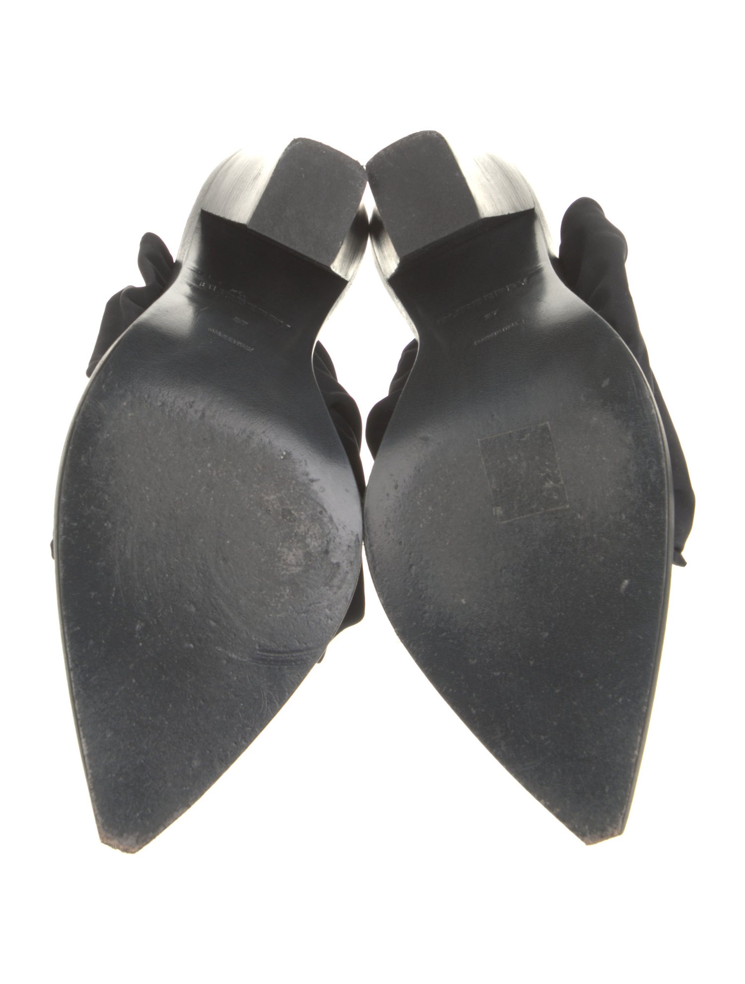 Burberry Leather Slingback Pumps